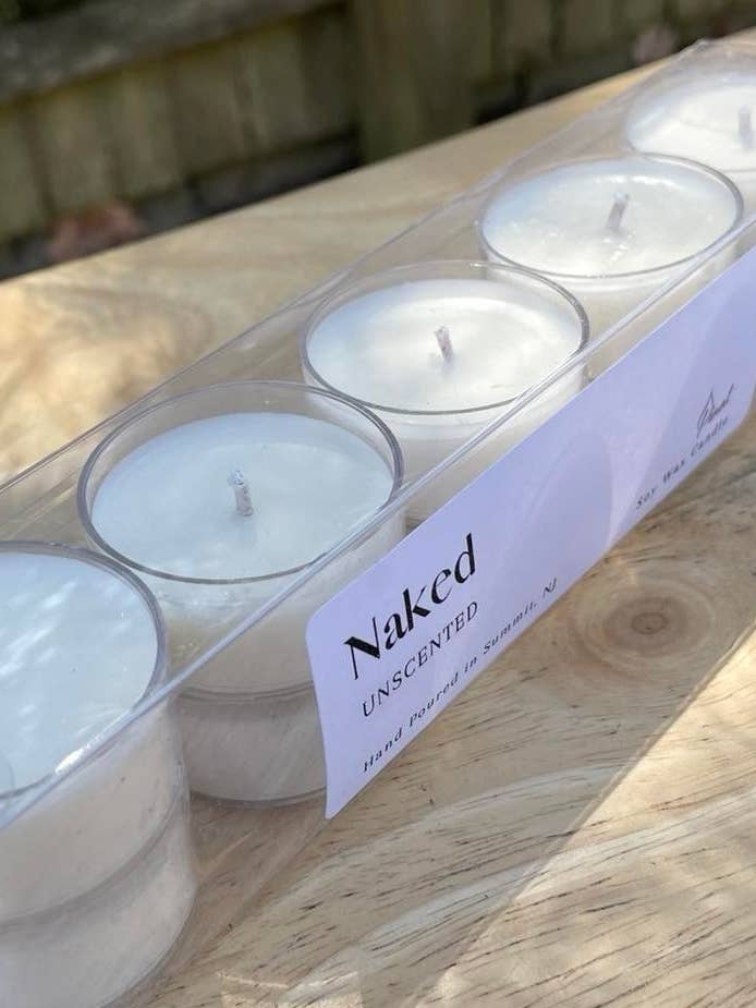 Bougies chauffe-plat Naked pour la vente par Pinat