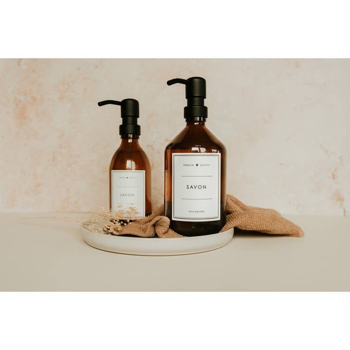 Les Flacons de l’Apothicaire - Wholesale Soap Dispenser - Soap - Amber bottle2