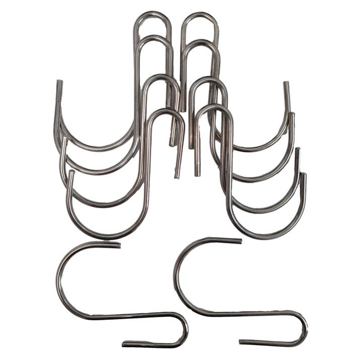 Designer Plants AU - Wholesale Wall hook - Stainless Steel Hanging Hooks 9cm x 7cm 50 Pieces