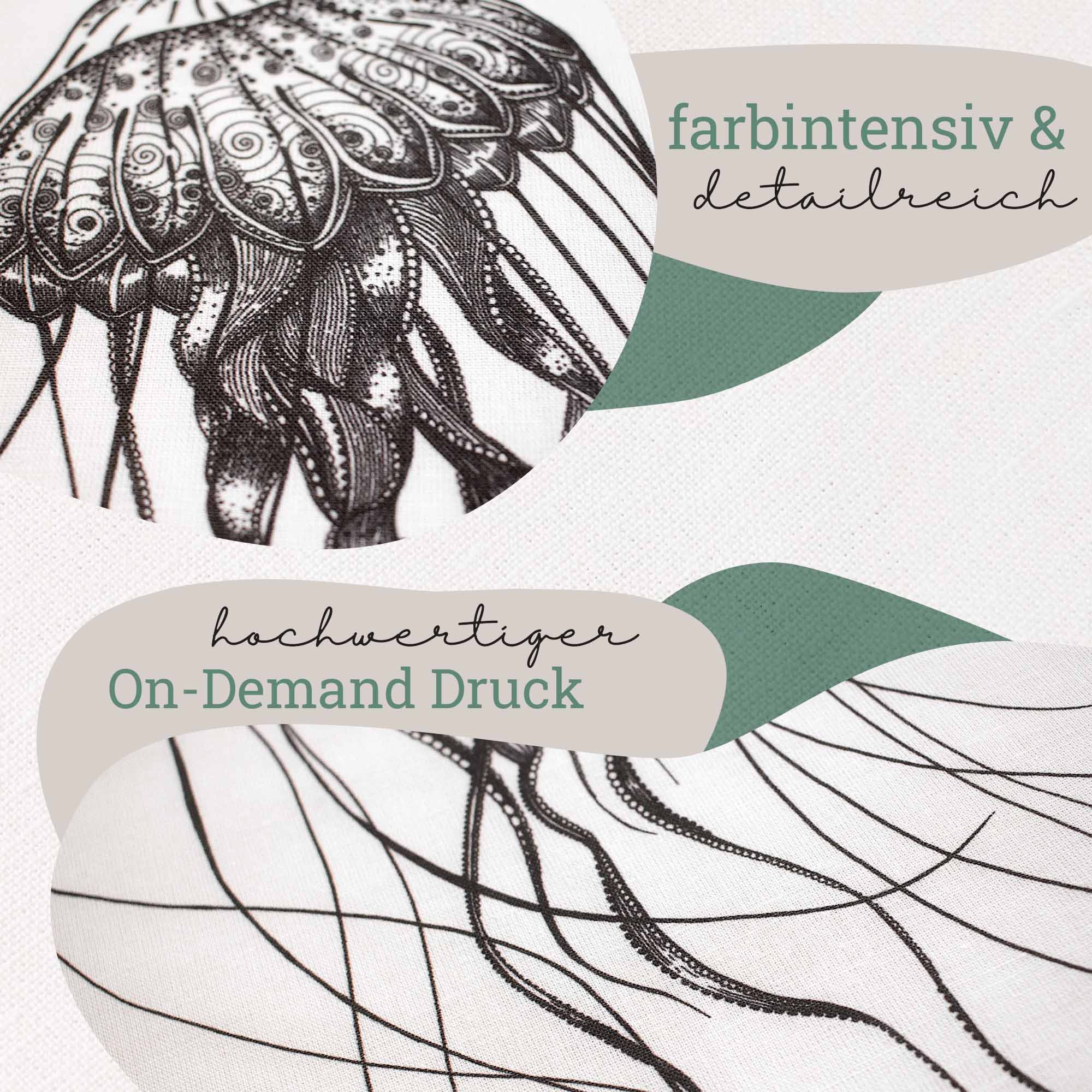 LIGARTI - Wholesale Tea Towel - Dish towel – Deep sea jellyfish3