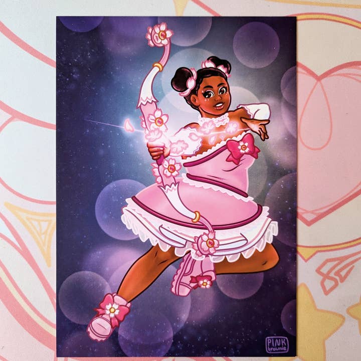 Solar Sakura - A5 Print for wholesale by Pink Brownie