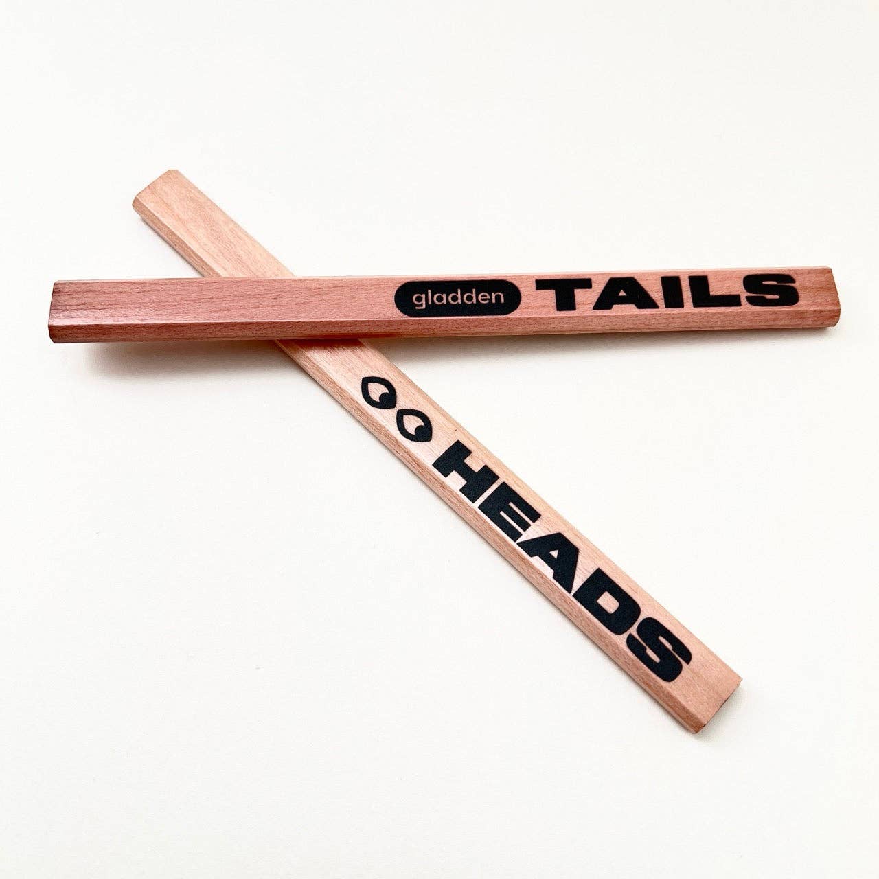 Gladden Design - Wholesale Pencil - Heads/Tails Carpenter Pencil1