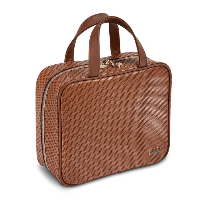 Rosewood Cognac Martha Large Briefcase for wholesale by Stephanie Johnson