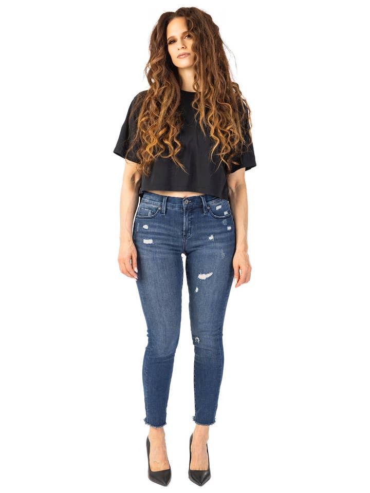 Mia Ankle Fray for wholesale by Nancy Rose Performance