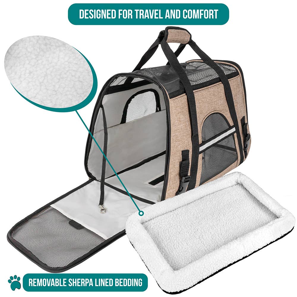 PetAmi - Wholesale Pet Carrier - Cat/Dog - Heather Tote Bag Pet Carrier39