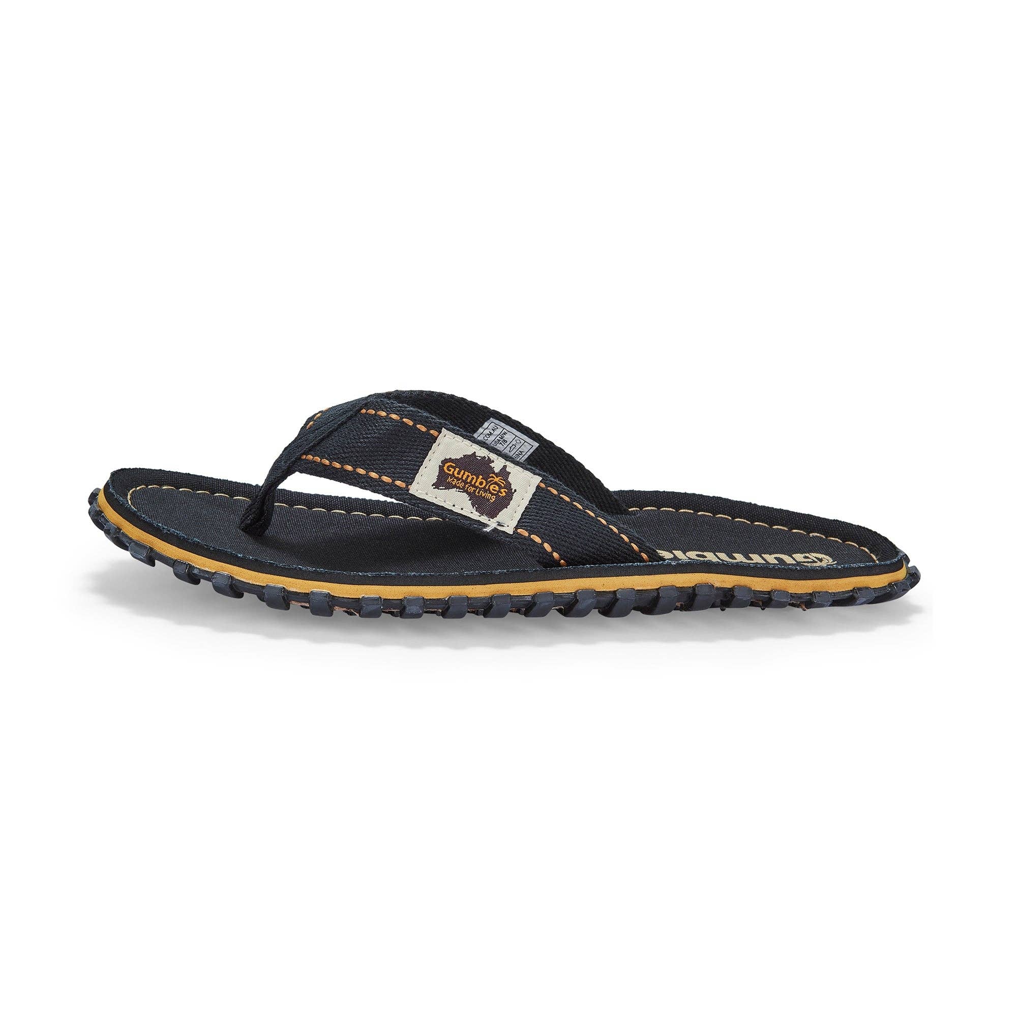 Gumbies - Wholesale Flip Flops - Men's - Islander Flip-Flops - Men's - Classic Black5