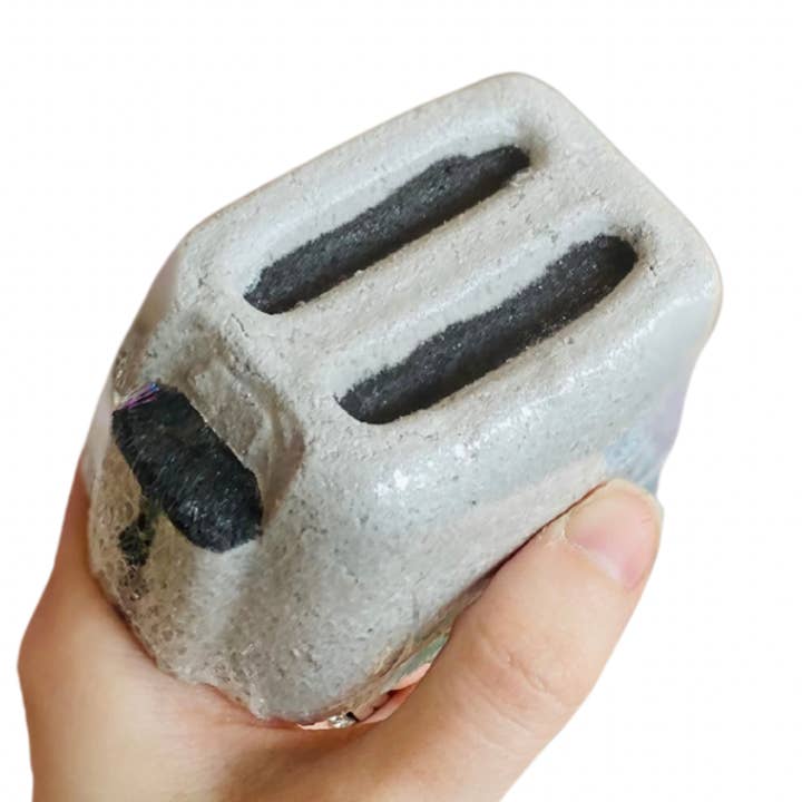 Toaster Bath Bomb - "The Last Bath Bomb" Funny Dark Gag Gift for wholesale by Yours Truly Bath Co