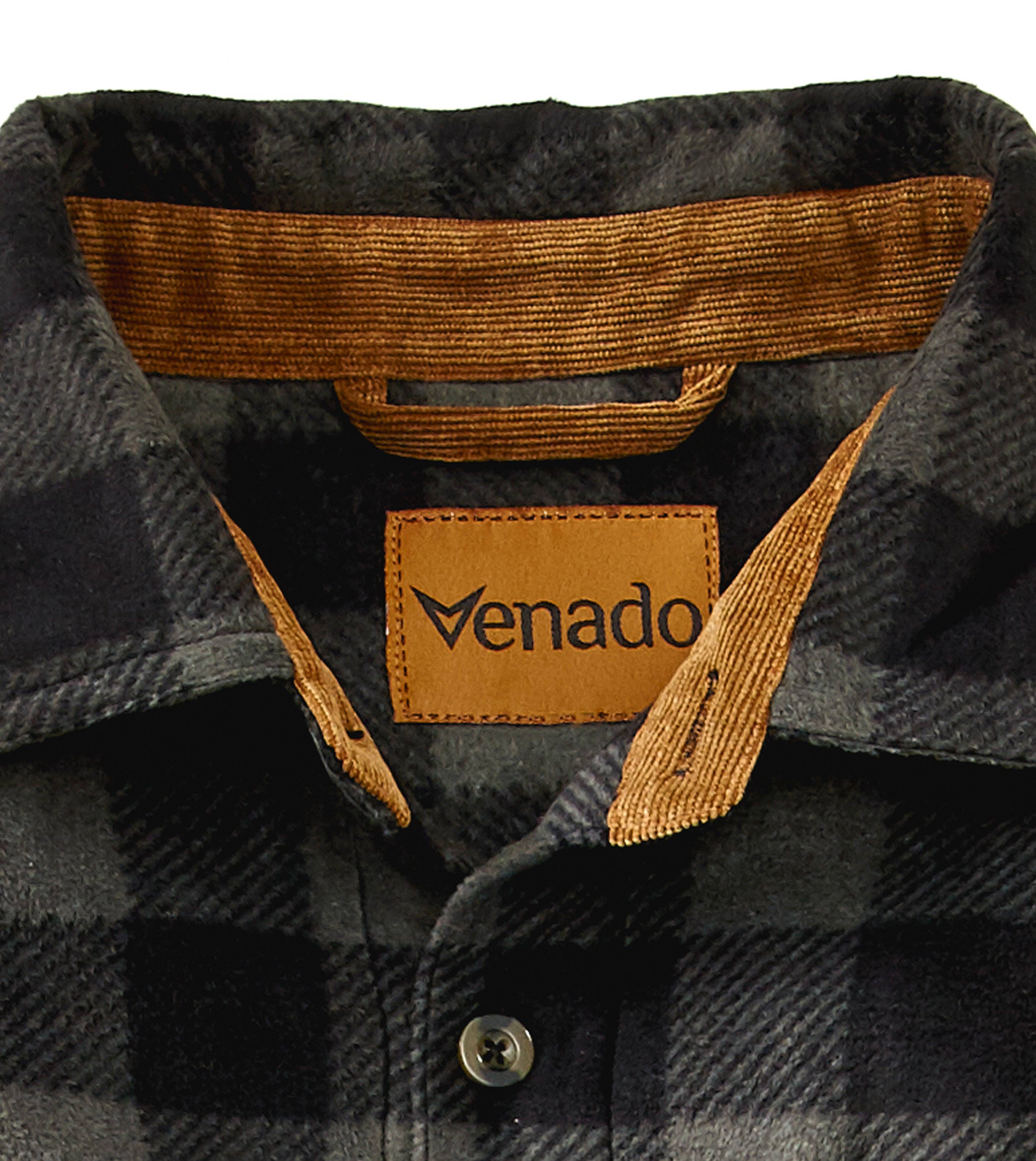 Venado – Großhandel Hemd mit Button-down-Kragen – Herren – Bonfire Fleecehemd7