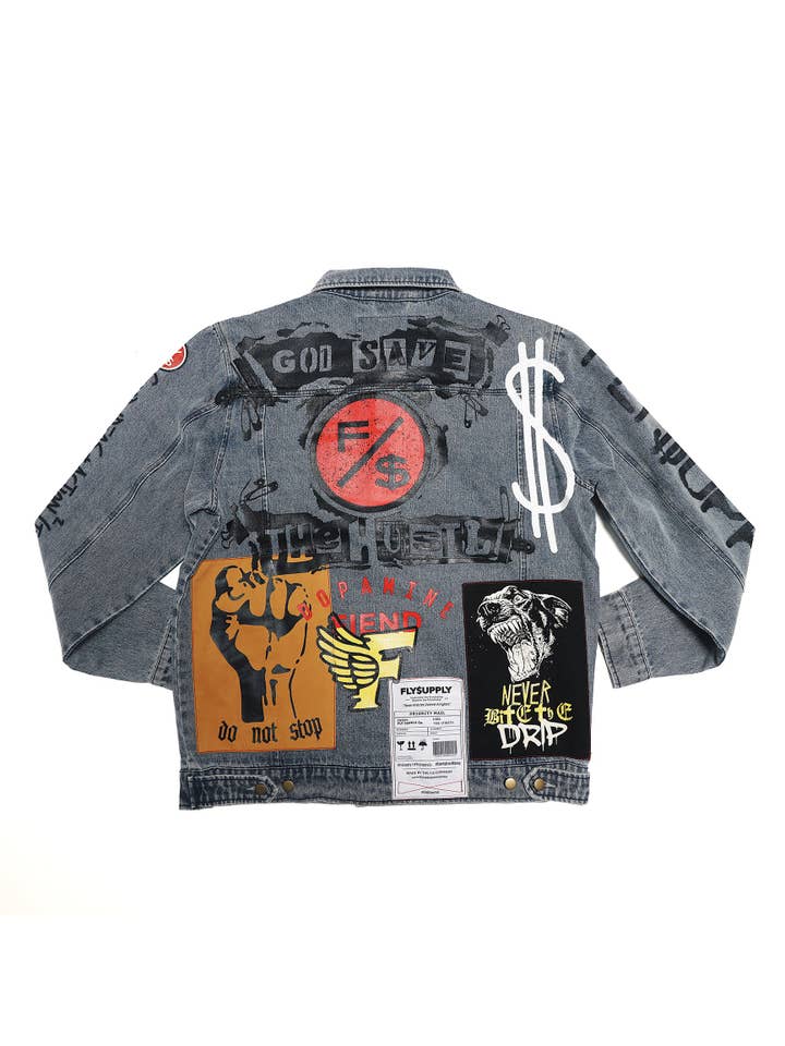 New Rich Denim Jacket (Denim) for wholesale on Faire1