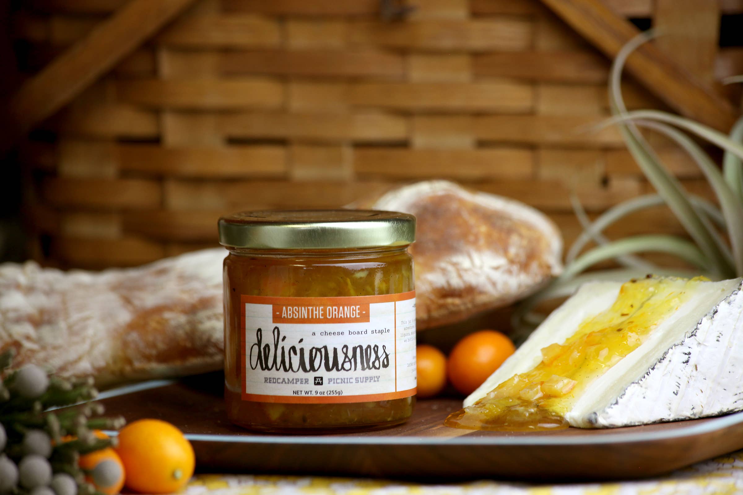 RedCamper – wholesale Sylt/gelé – Absinthe Orange Deliciousness Marmelad - 9 oz (Cheeseboard)7