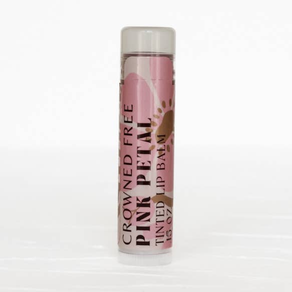 Crowned Free - Wholesale Lip Balm - Pink Petal Lip Balm0