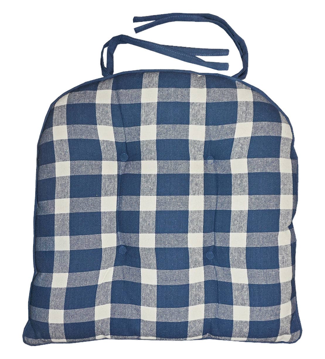 Michaelian Home/India Overseas Traders, Inc. - Wholesale Chair Cushion - Tavern Check Chair Pad