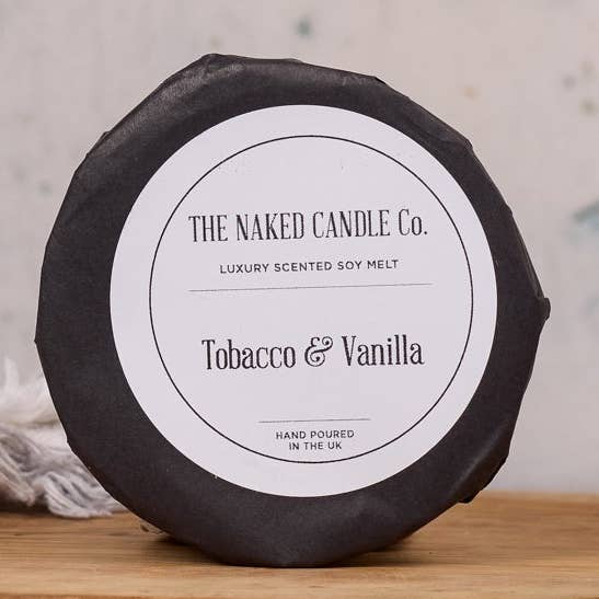 Fondant de cire - Tabac & Miel pour la vente par The Naked Candle Co