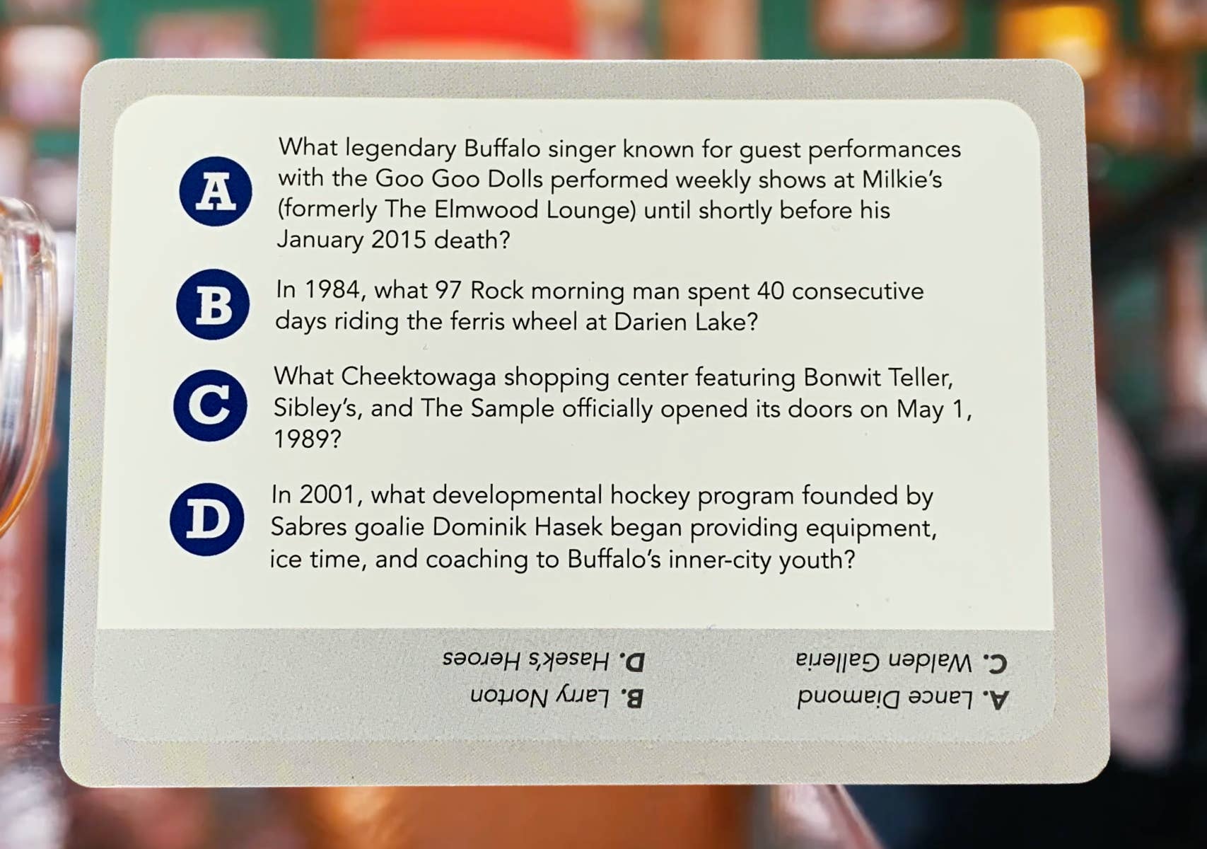 You Gotta Know Games - Wholesale Card Game - You Gotta Know Buffalo Hometown - Trivia Game (6)4