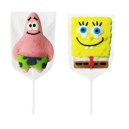 Relkon – Piruleta de Malvavisco de Bob Esponja - 45g para venta al por mayor de Candycat
