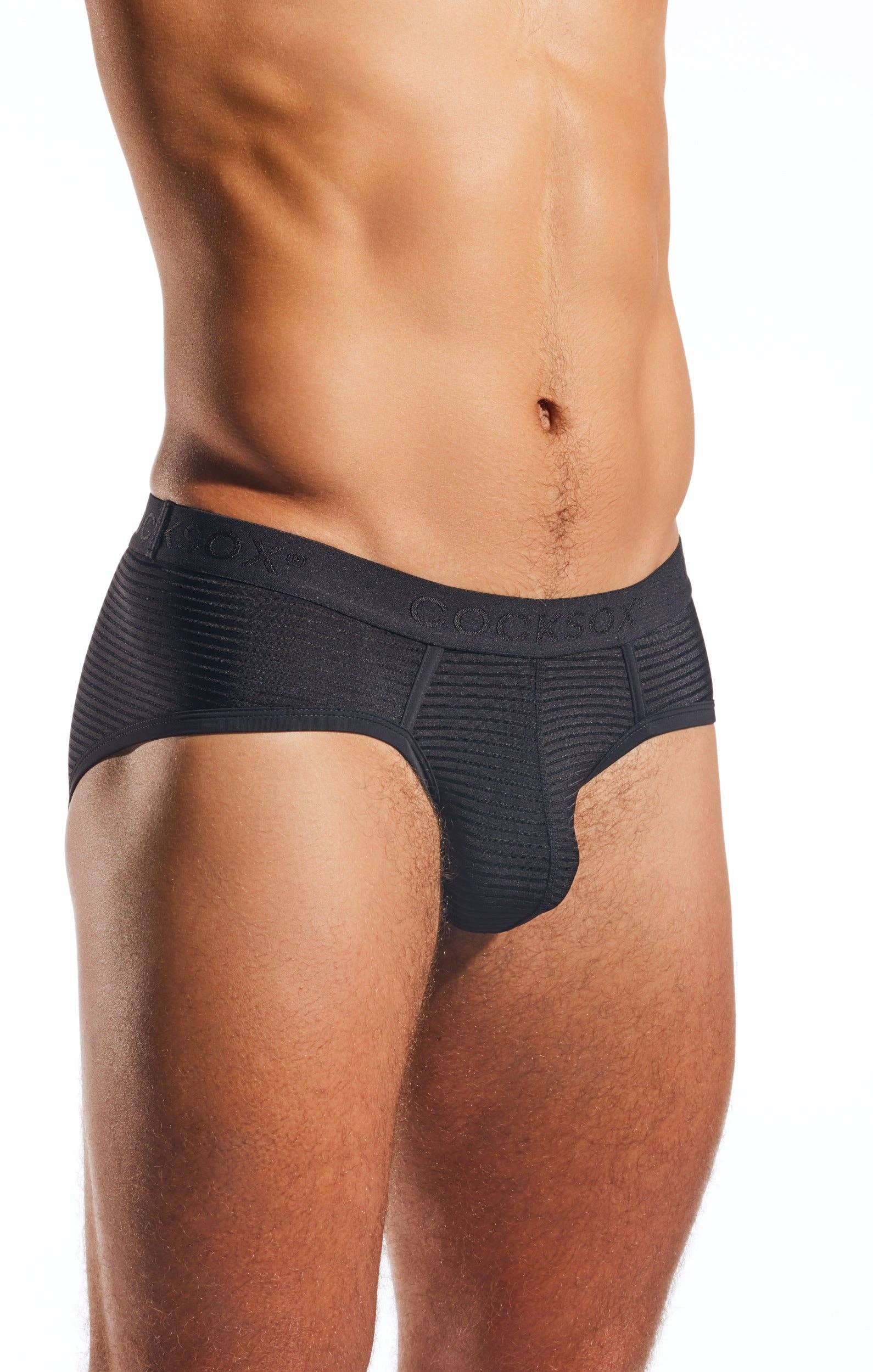 Cocksox - Wholesale Underwear - Men's - CX76LUX Semi-Sheer Sports Brief13