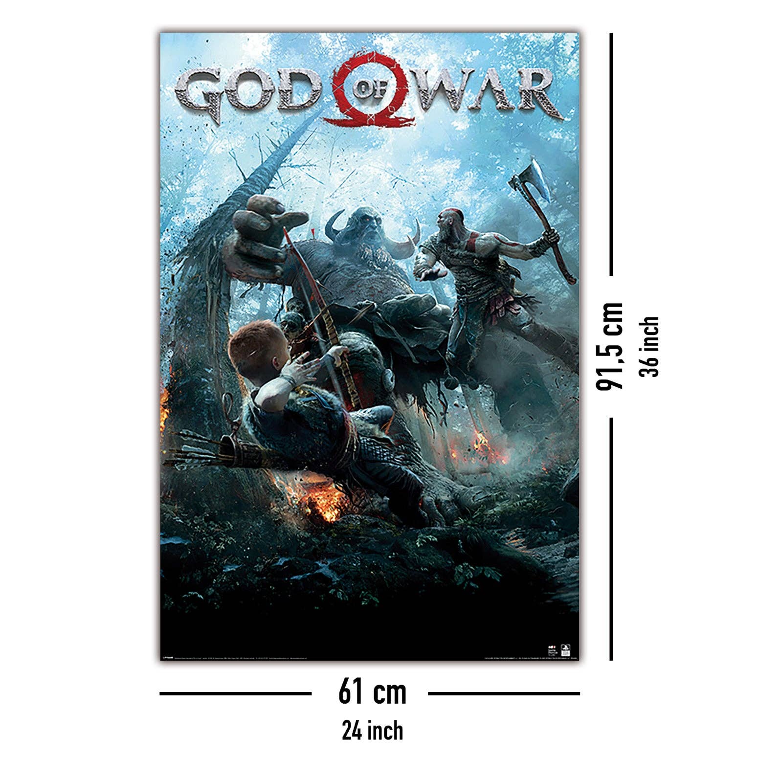 Close Up GmbH - Vente Poster - Poster God of War4