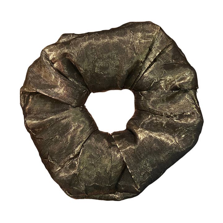 Schwarz-Goldenes Haargummi für den Großhandel von Trash Bandit NYC