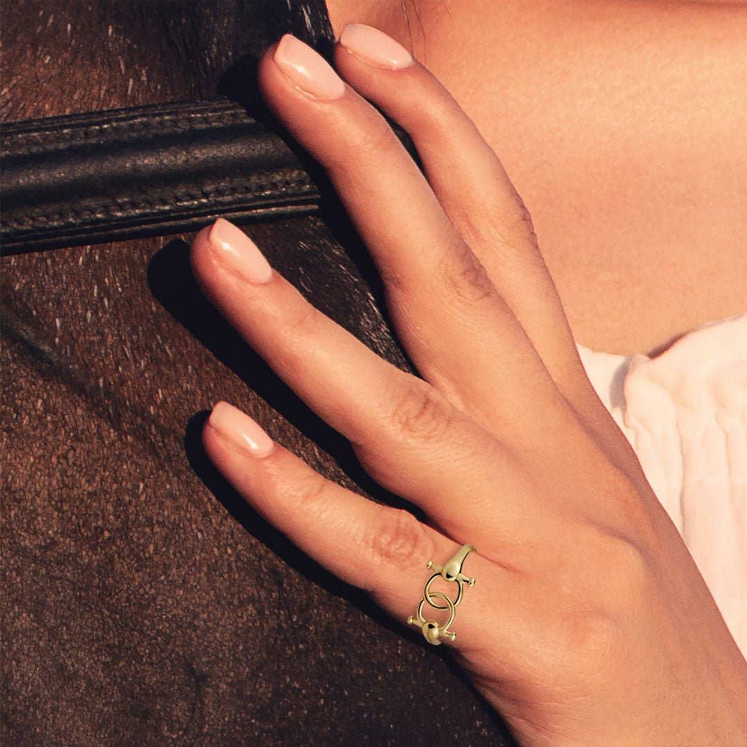 URBAN-EQUESTRIAN – Engroshandel Båndring – Talisman - Hestebid Equestrian Ring i Guld2