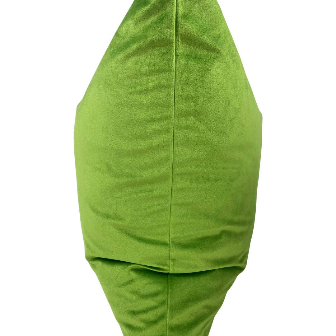 Visually Rich Home - Wholesale Throw/Decorative Pillow - Kelly Green Velvet Pillow1