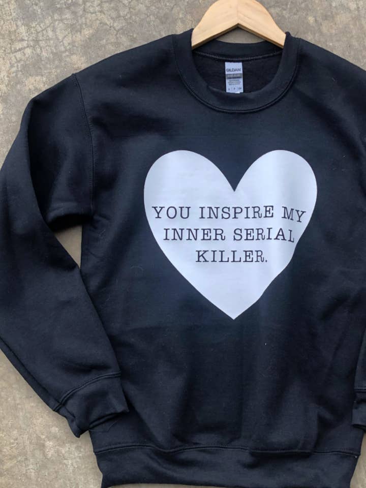 Inner Serial Killer Sweatshirt for wholesale by Southern Roots