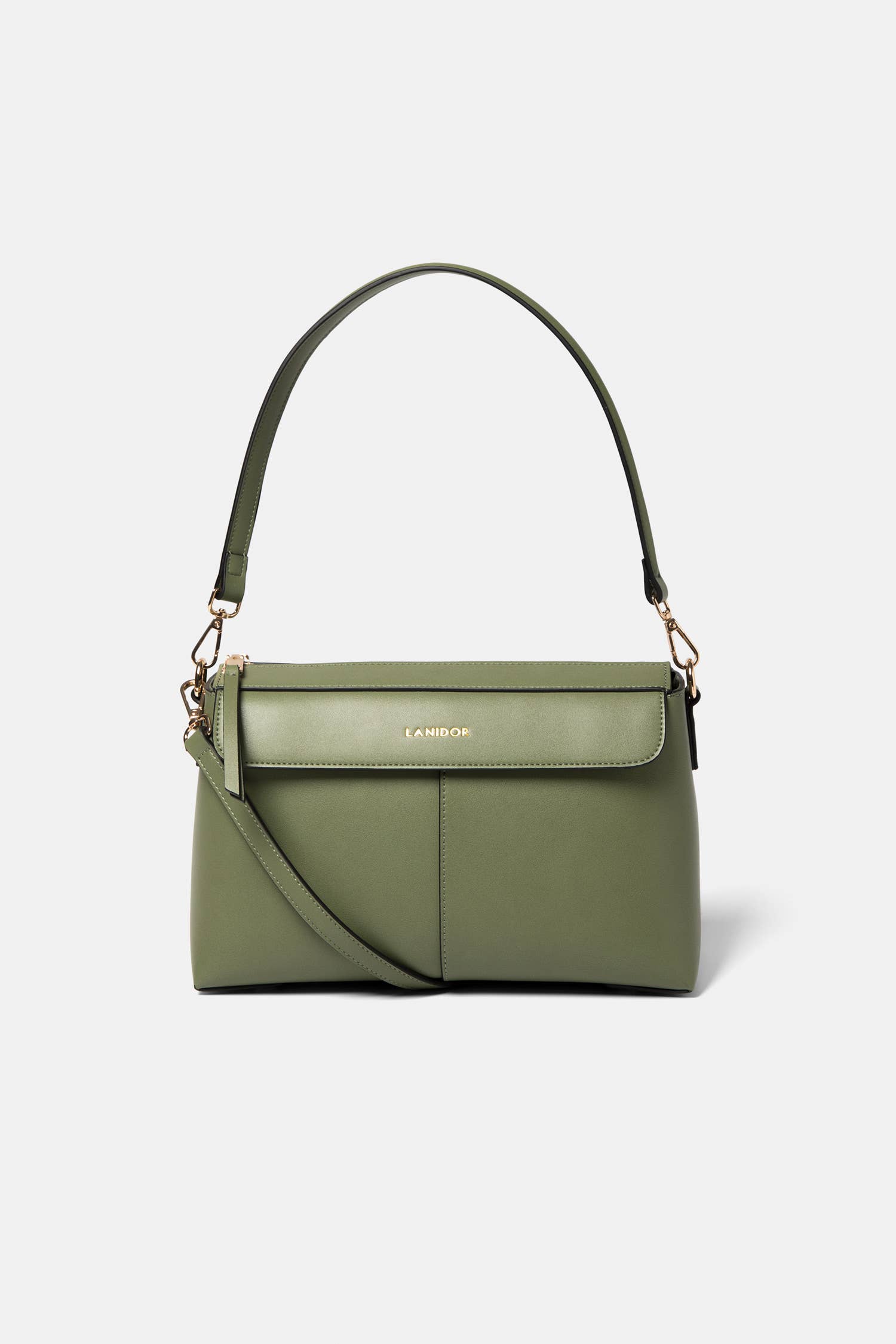 Lanidor - Wholesale Top Handle Bag - Women's - Plain Faux Leather Bag (483826-40)0