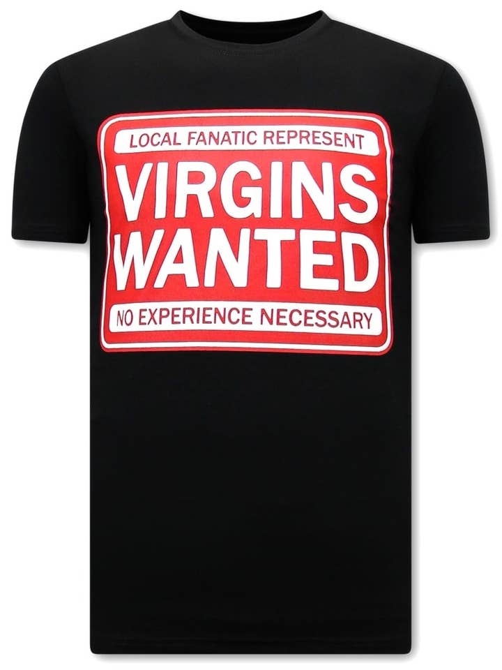 T-Shirt - Virgins Wanted for wholesale by Local Fanatic