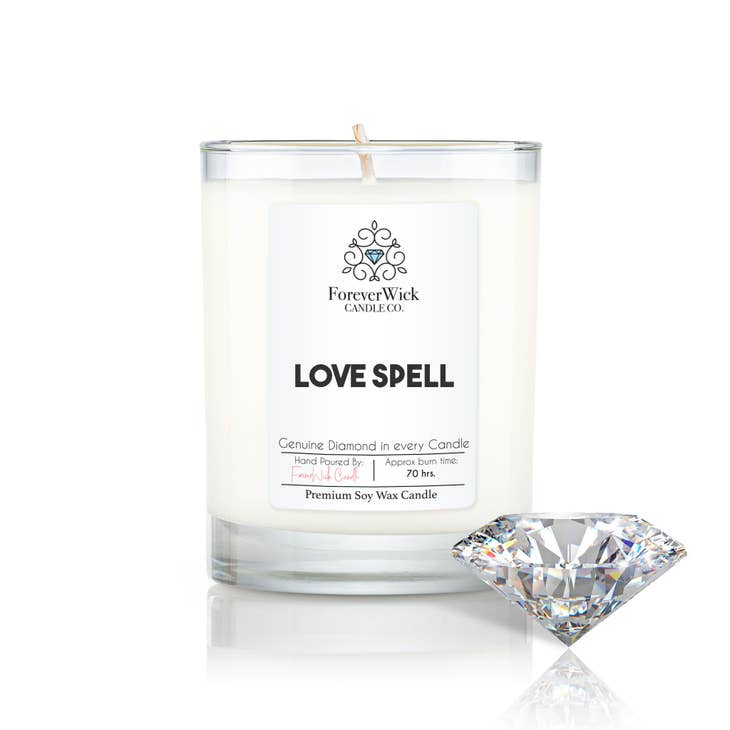 Love Spell Soy Wax Candle  Valentine's Day Candle Scents
