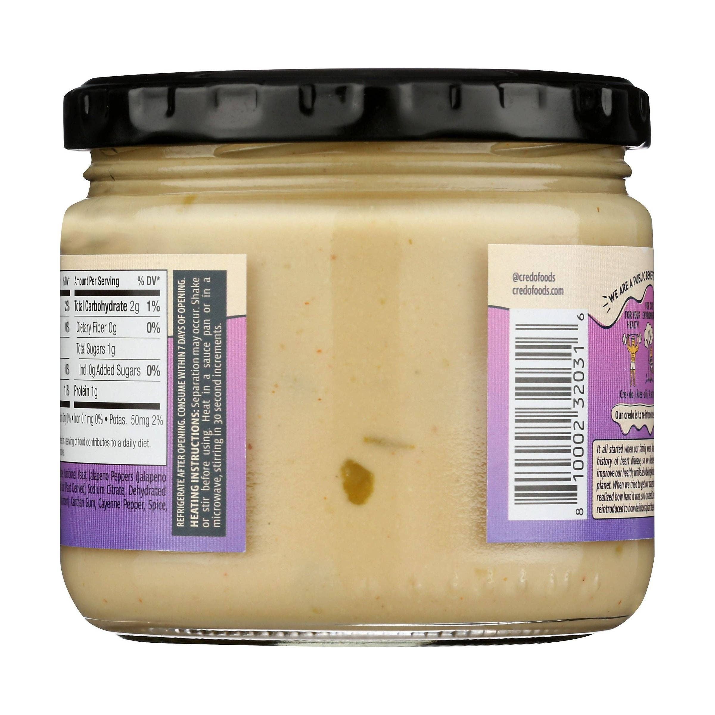 Credo Foods - Wholesale Dip - Oat Milk Queso Blanco2