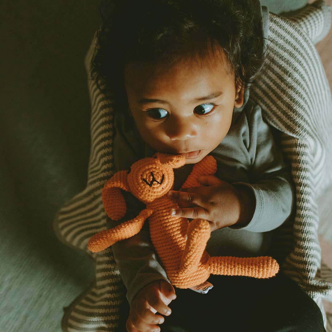 Pebble - Wholesale Handheld Rattle - Baby - Handmade Sweet “My First Bunny” Baby Rattle – Organic Cotton7