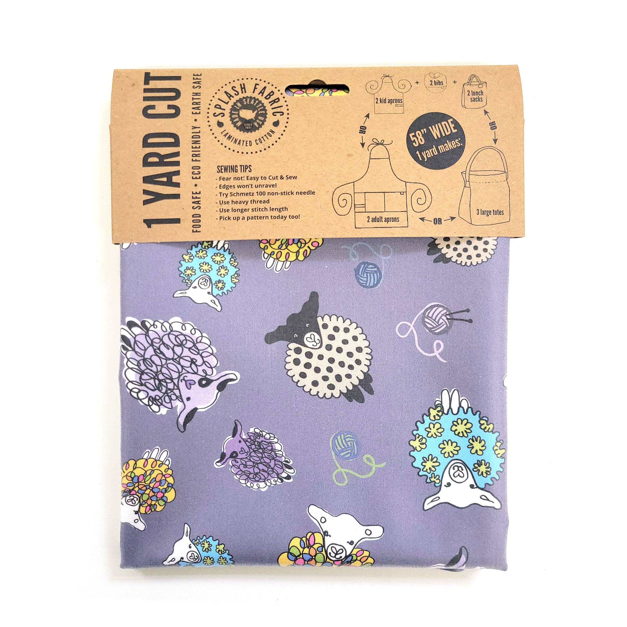 Splash Fabric - Vente Matériels de bricolage - Coupes de 1 yard en emballage16