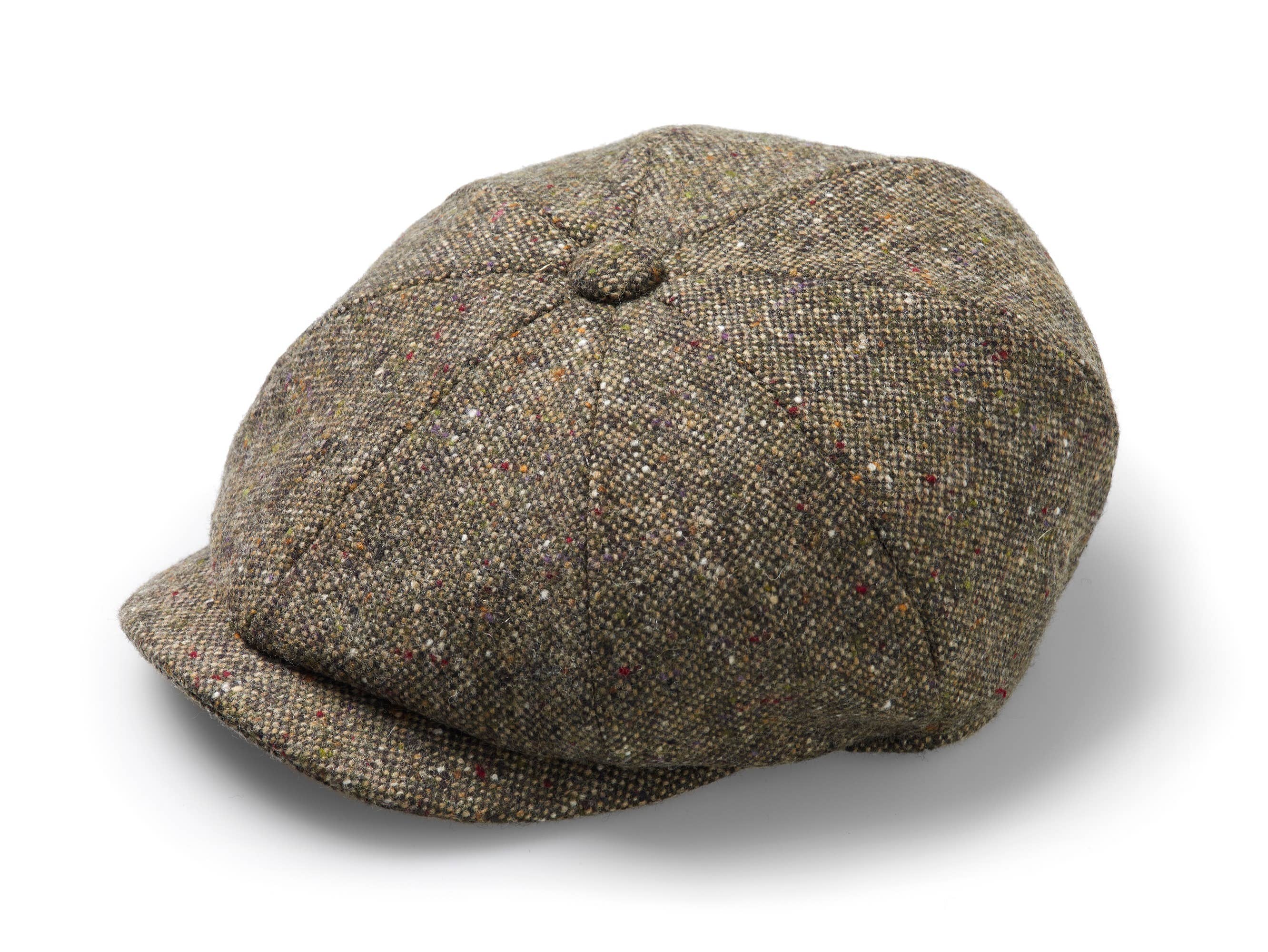 Bronte Moon - Vente Casquette gavroche – unisexe - Newsboy Casquette - Peaky Blinders Style Casquette, chevrons gris moyen10