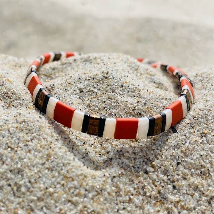 My Bracelet Club - Vente Bracelet de perles - Bracelet élastique en perles Jana Tila1