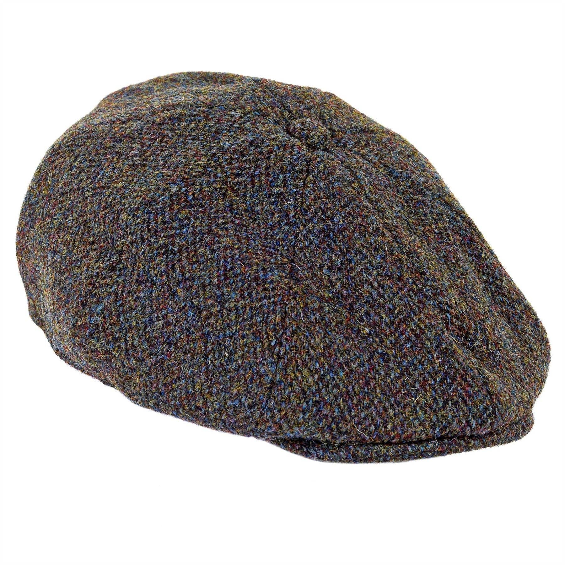 Heather Hats & Accessories - Wholesale Newsboy/Schoolboy Hat - Unisex - ZH015 Arran Harris Tweed 8 Piece Cap3