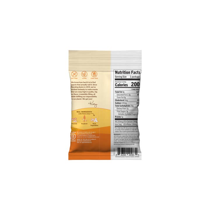 Righteous Felon Craft Jerky - Vente Bretzels - Quinn Nuggets de Bretzel Fourrés au Beurre de Cacahuète Crémeux 1,5oz1