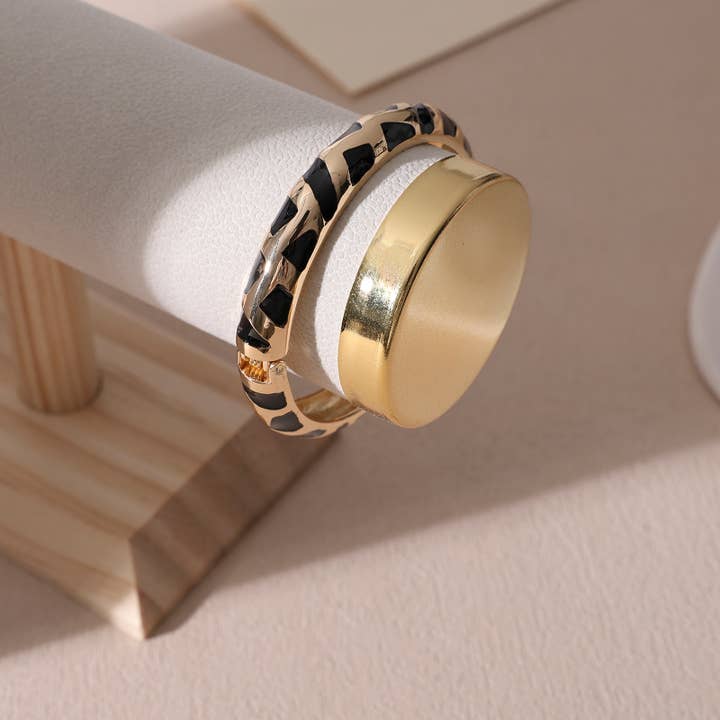 KALISTA - Wholesale Bangle Bracelet - Puzzle Reed1