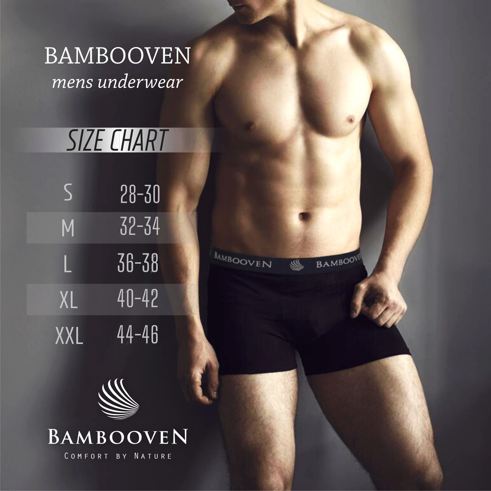 Bambooven - Wholesale Underwear - Men's - Bambooven Men's Bamboo Briefs with Pouch 4 Pack 13