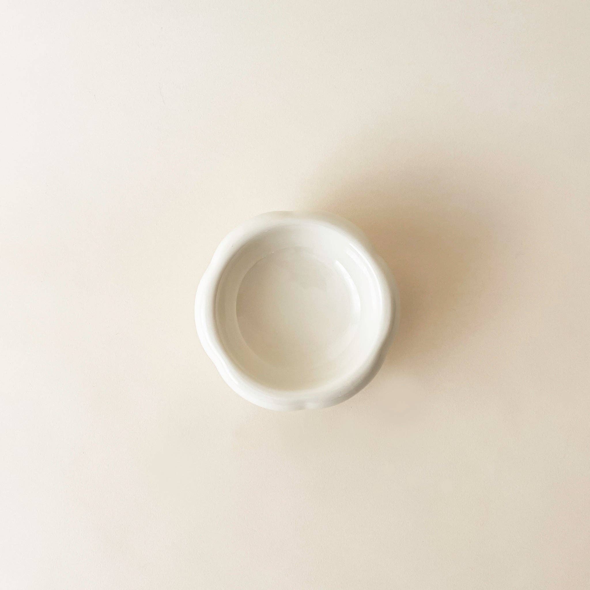 Beige Creamy Water Bowl for wholesale on Faire3