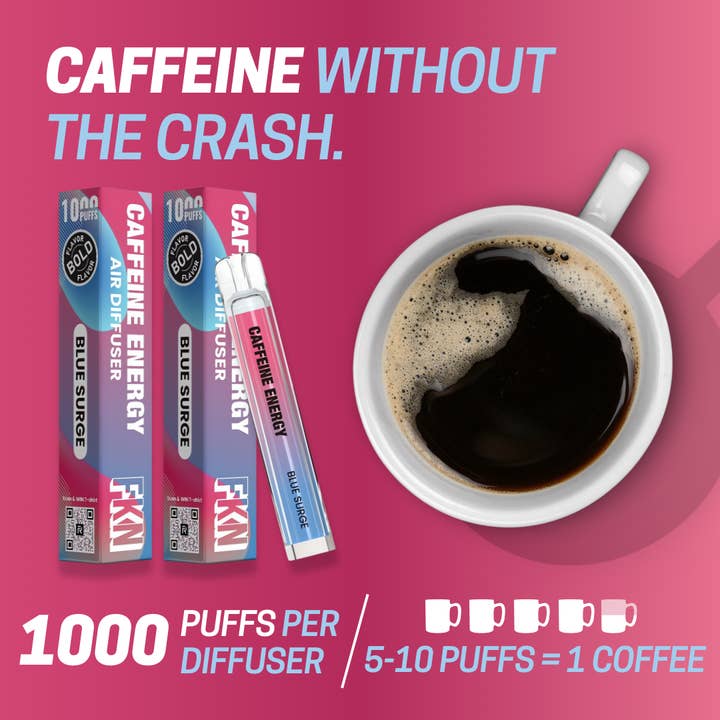 FKN Rich – Engroshandel Kosttilskud og vitaminer – FKNRICH Koffeindiffuser – Blue Surge – 1000 sug2