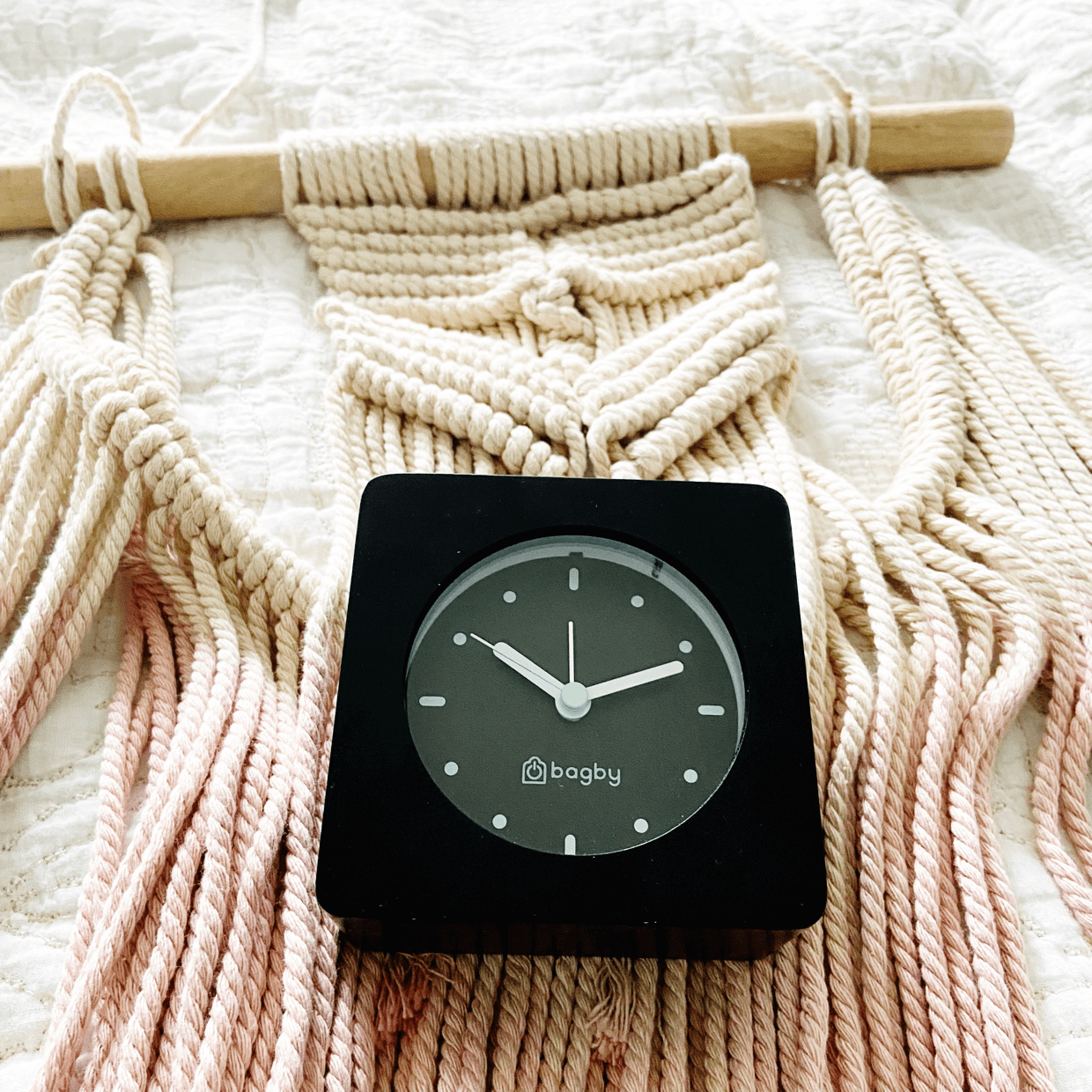 Bagby - Vente Réveil - Réveil silencieux minimaliste Bagby - Noir6