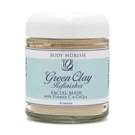 Body Nurish - Green Clay Facial Mask for wholesale by Peak Scents