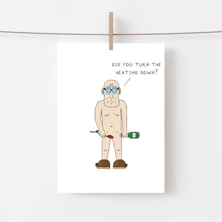 Cheeky Rose Anniversary Card for wholesale by AJS STUDIOS