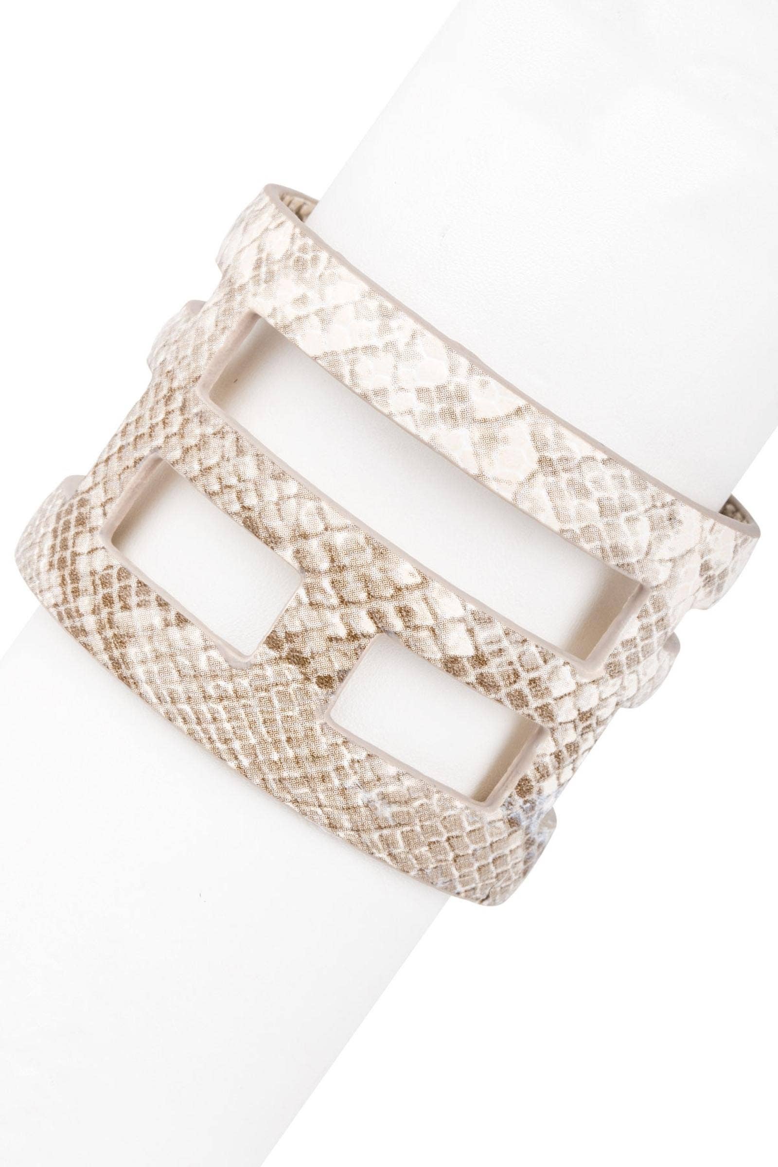 SAACHI – wholesale Cuff bracelet – Jaanavar Smooth Leather Cuff Bracelet6