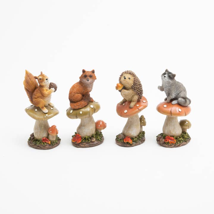The Gerson Companies - Wholesale Decorative Figurine - Promo Fall/Harvest 5.71"H Resin Harvest Animal Si1