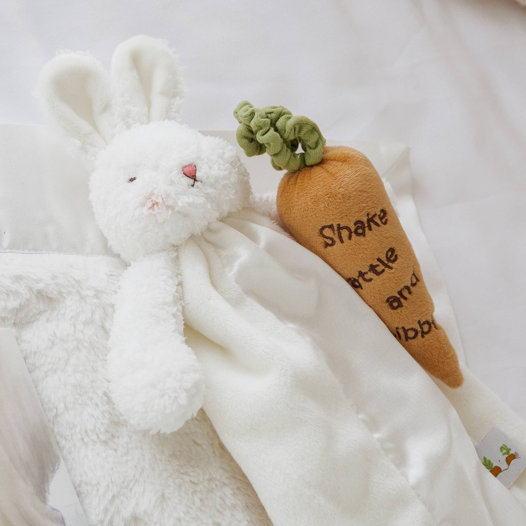 Bunnies By the Bay - Vente Couverture douillette – bébé - Bun Bun Bunny Bye Bye Buddy4