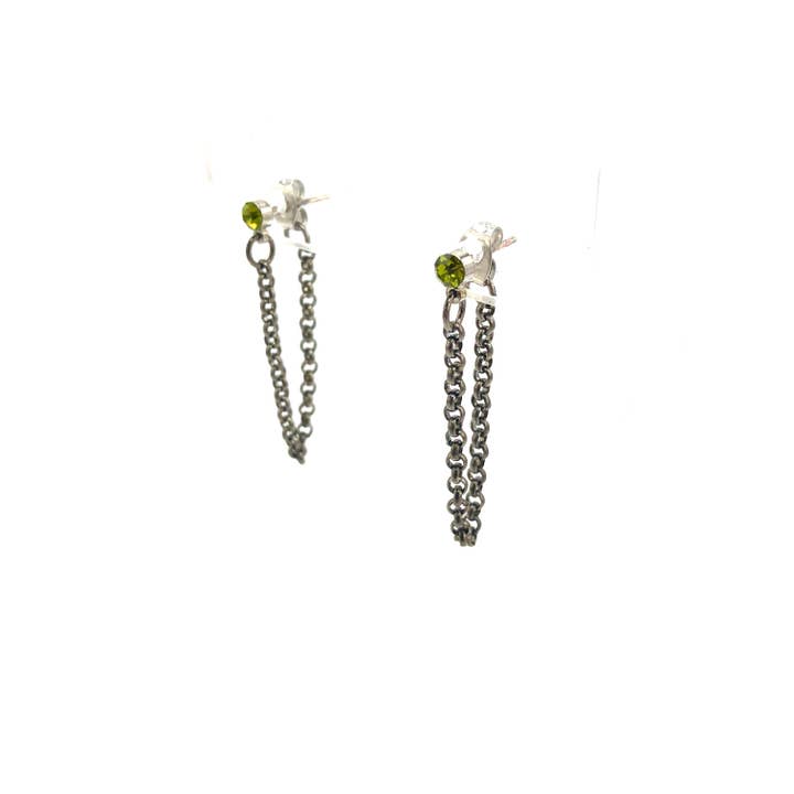 Leetie Lovendale – wholesale Hängande örhängen – Wildest Dreams Chain & Sparkle örhängen