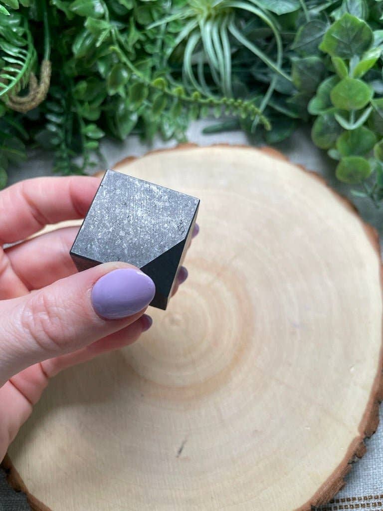 Copper Ashes - Wholesale Spiritual Stone/Crystal - Graphite Cube1