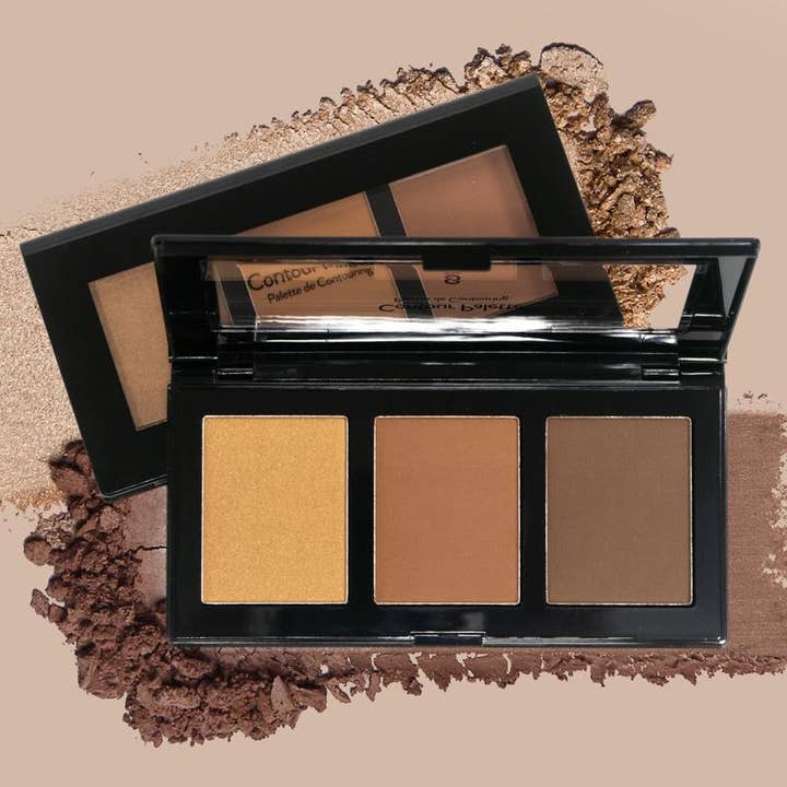 SM Beauty LLC - Vente Maquillage contouring - Palette de maquillage pour le visage en poudre Sistar Contour | Présentoir en acrylique2