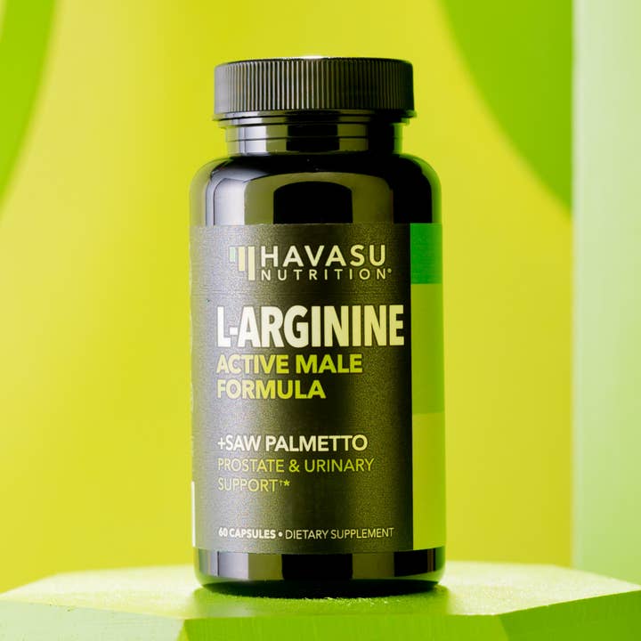 L-Arginine Saw Palmetto Capsules - Men's Health Wellness Aid for wholesale by Havasu Nutrition