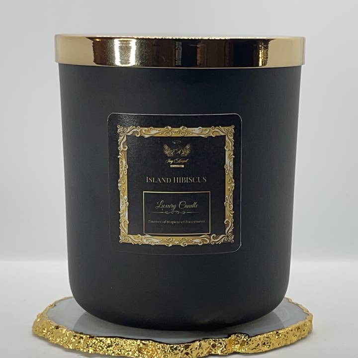 Island Hibiscus for wholesale by Ivy Angel Candle Co